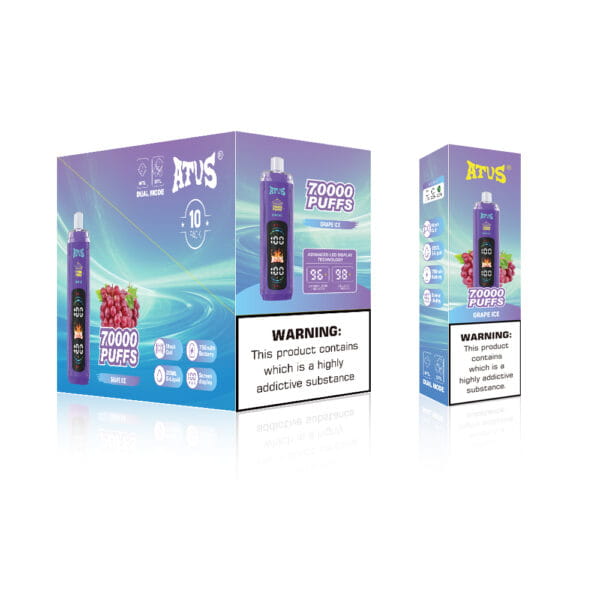 ATVS 70000 Puffs Jednorazowe DTL MTL Vape