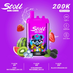 Bang Leader Stoll 200K 3 w 1 Jednorazowy waporyzator | 200 000 zaciągnięć | System przełączania smaków 3 w 1