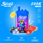Bang Leader Stoll 200K 3 w 1 Jednorazowy waporyzator | 200 000 zaciągnięć | System przełączania smaków 3 w 1