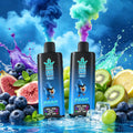 Bang King Vapen 8in1 500K Puff | Lodowy Czarny Smok+Love 66+Pan Niebieski+Truskawkowa Lemoniada