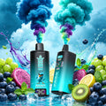 Bang King Vapen 8in1 500K Puff | Arbuzowa Guma Do Żucia+Borówka‑Malina+Malina‑Arbuz+Arbuz‑Borówka