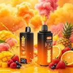 Bang King Vapen 8in1 500K Puff | Truskawka‑Mango+Truskawkowe Lody+Lodowy Banan+Truskawka‑Liczi