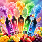 Bang King Vapen 8in1 500K Puff | Jednorazowy e‑papieros LCD USB‑C