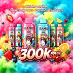 Bang Legend Geek 300K Jednorazowy waporyzator – Komora smakowa 8 w 1 | Do 300 000 zaciągnięć | Jednorazowy waporyzator z funkcją przełączania smaków